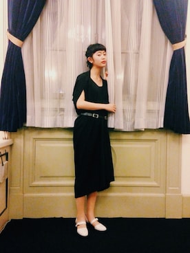 「FLAT APARTMENT（フラットアパートメント）のアイテム」を使った、も も かさん（レディース・168cm）の秋コーディネート