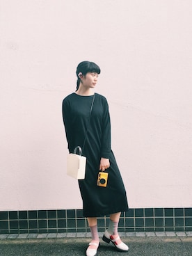 「FLAT APARTMENT（フラットアパートメント）のアイテム」を使った、も も かさん（レディース・168cm）の春コーディネート