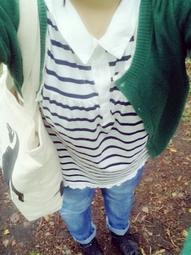 「OOPS（ウップス）のアイテム」を使った、ししゃもさん（レディース・157cm）の秋コーディネート