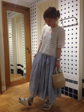 kiwamarukoさん（レディース・158cm）の春コーディネート