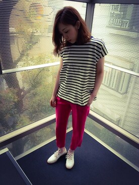 「祝200ダウンロード！」｜riv_vnaさん（レディース・162cm）の春コーディネート