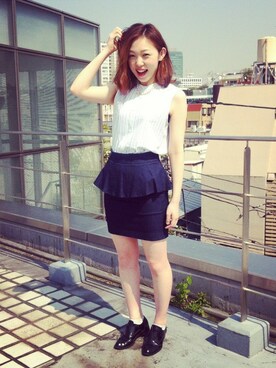 riv_vnaさん（レディース・162cm）の春コーディネート