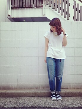 KURUMIさん（レディース・153cm）の春コーディネート