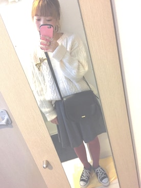 KURUMIさん(レディース・153cm)の冬コーディネート