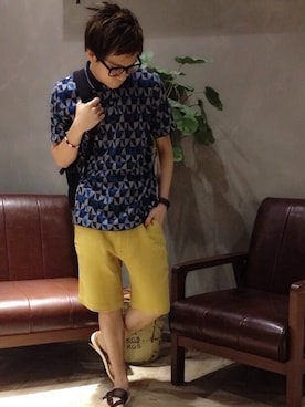 「polo shirts」｜Dylanさん（メンズ・165cm）の秋コーディネート