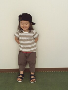 Raaatoさん（キッズ・90cm）の夏コーディネート