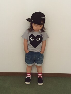 Raaatoさん（キッズ・90cm）の夏コーディネート