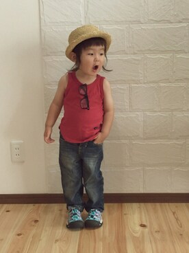 Raaatoさん（キッズ・90cm）の夏コーディネート