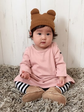 Raaatoさん（キッズ・70cm）の秋コーディネート