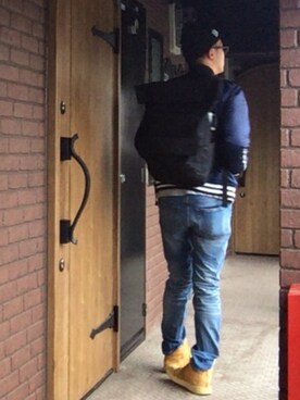 「アイテム（スタジャン）」を使った、タイスケさん（メンズ・177cm・30代）の秋コーディネート