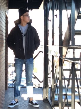 タイスケさん（メンズ・177cm）の冬コーディネート