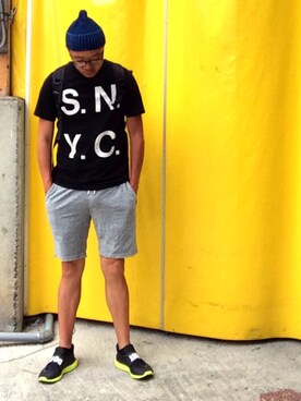 タイスケさん（メンズ・177cm）の夏コーディネート