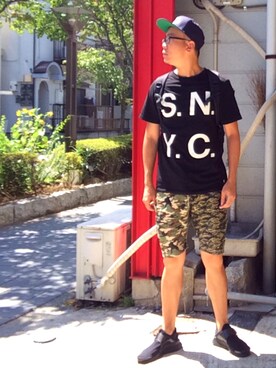 タイスケさん（メンズ・177cm）の夏コーディネート