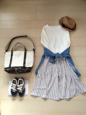 さにぃ。さん（レディース・153cm）の春コーディネート