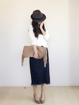 さにぃ。さん（レディース・153cm）の秋コーディネート