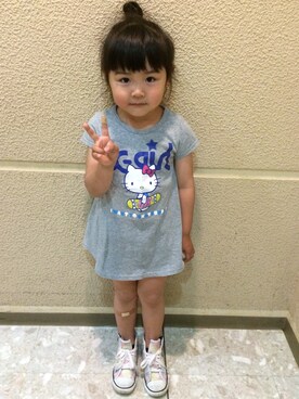 Mahoさん(キッズ・100cm)の夏コーディネート