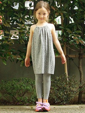 「こどまーく（コドマーク）のアイテム」を使った、こどまーくさん（キッズ・110cm）の夏コーディネート