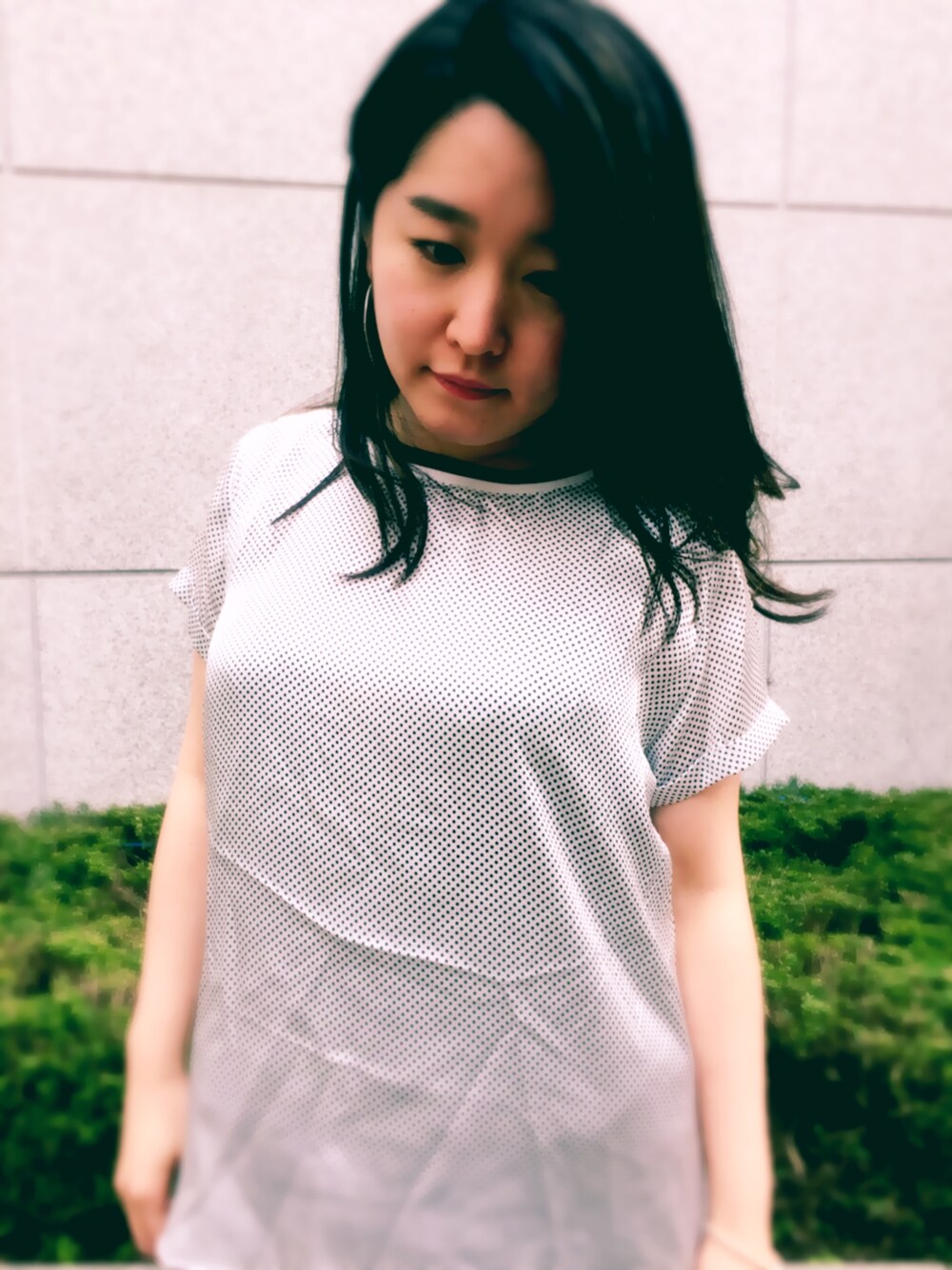 その他のシャツ/ブラウスを着用したレディースの春コーディネートの1枚目の写真