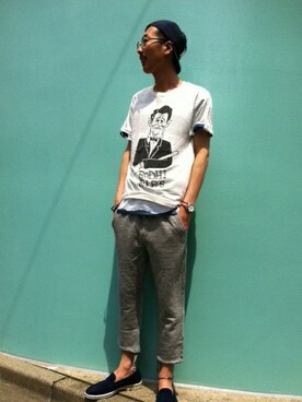 吉田明博さんのコーディネート