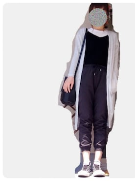 「アクティブ」｜「アイテム（カーディガン/ボレロ）」を使った、Yumaさん（レディース・156cm）の春コーディネート