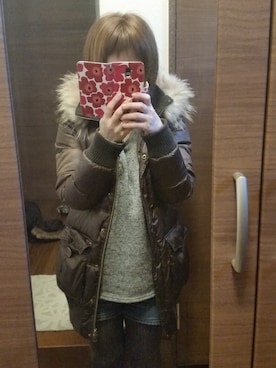 「PROFILE（プロフィール）のアイテム」を使った、kyhママさん（レディース・150cm）の冬コーディネート