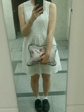 「UNDERCOVER（アンダーカバー）のアイテム（財布/小物）」を使った、Yrさん（レディース・159cm）の秋コーディネート