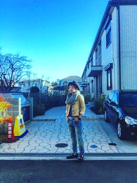 イヌマルさん（メンズ・169cm）の冬コーディネート