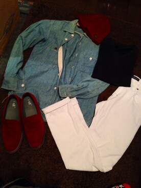 「SCOTCH & SODA（スコッチ アンド ソーダ）のアイテム（ニットキャップ/ビーニー）」を使った、DAI56さん（メンズ・173cm）の春コーディネート