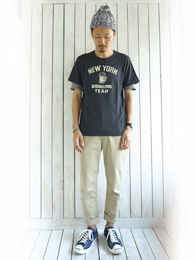 KNOCK OUT TANAKAさんのコーディネート