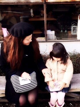 MAKIさん（レディース・158cm）の冬コーディネート