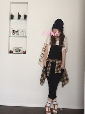 「chico_（チコ）のアイテム（シューズ）」を使った、かなのがさん（レディース・151cm）の春コーディネート