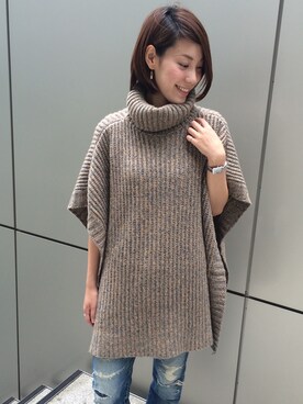 「ROBERTO COLLINA（ロベルトコリーナ）のアイテム」を使った、Yassanさん（レディース・166cm）の秋コーディネート