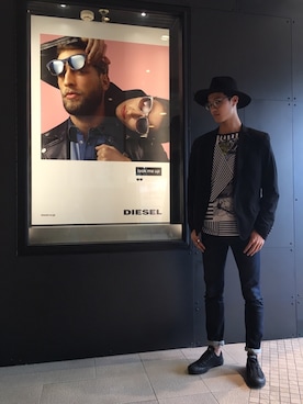 ZOUさん（メンズ・177cm）の夏コーディネート