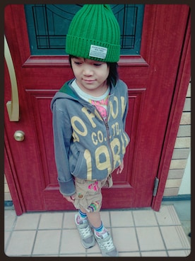yu-hiさん（キッズ・110cm）の秋コーディネート