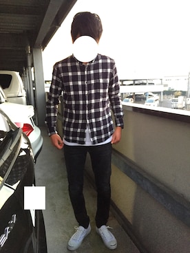 「CONVERSE（コンバース）のCONVERSE コンバース ジャック パーセル / JACK PURCEL（スニーカー）」を使った、Hirokichiさん（メンズ・175cm）の秋コーディネート