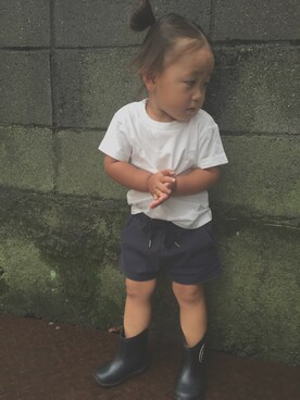 K❤︎smile.・☺︎さん(キッズ・80cm)の夏コーディネート