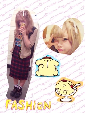 「アニオタ同盟」｜「アイテム（その他シューズ）」を使った、のぶちゃんさん（レディース・158cm）の秋コーディネート