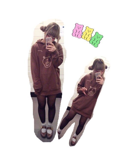 のぶちゃん パーカーを使ったコーディネート Wear