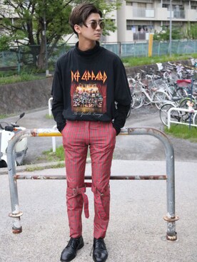 湊 優真さんのコーディネート