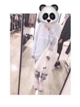  № a g i s a ♡ ♡さん（レディース・157cm）の冬コーディネート