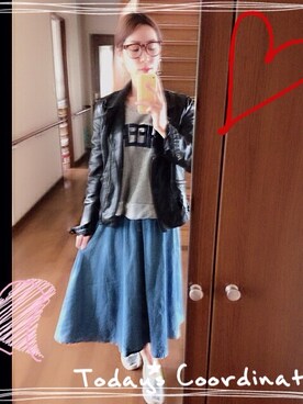 yvki☻さん（レディース・160cm）の春コーディネート