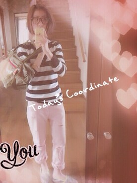 yvki☻さん（レディース・160cm）の春コーディネート