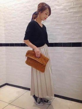 nanaさん（レディース・163cm）の冬コーディネート