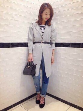 nanaさん（レディース・163cm）の冬コーディネート