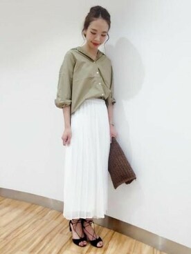 nanaさん（レディース・163cm）の夏コーディネート