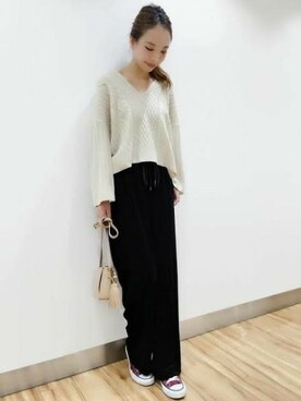 nanaさん（レディース・163cm）の秋コーディネート