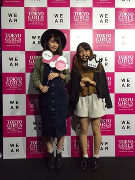「WEAR_TGC2015AW」｜白友理姫♡さん（レディース・151cm）の秋コーディネート