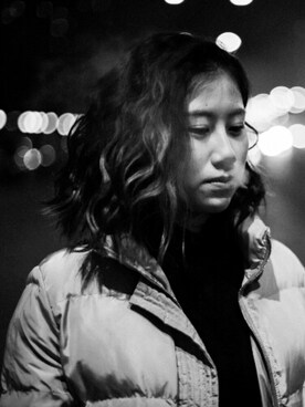 「アイテム（その他トップス、シルバー系）」を使った、只是颖颖颖儿さん（レディース・170cm）の冬コーディネート