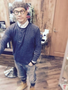 「MICHEL KLEIN（ミッシェル・クラン）のアイテム（帽子）」を使った、gibsonさん（メンズ・175cm）の春コーディネート