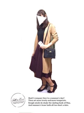 なこさん（レディース・164cm）の秋コーディネート